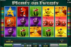 Plenty on Twenty — Novomatic